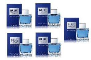 5шт-Туалетная вода Antonio Banderas Blue Seduction for men, 100ml