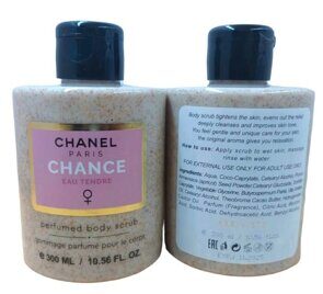 Парфюмерный скраб для тела Chanel Chance Eau Tendre 300ml