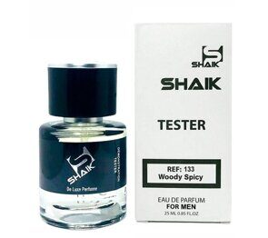 ТЕСТЕР SHAIK № 133 AZZARO CHROME FOR MEN 25 ml