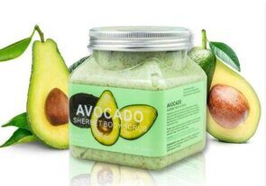 Скраб для тела Авокадо Wokali Avacado, 350g