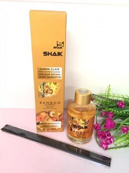АРОМАДИФФУЗОР SHAIK BAMBOO (СВЕТЛЫЙ ЯНТАРЬ) 100 ml