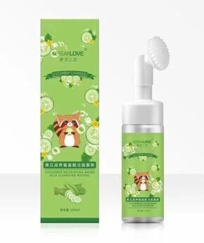 Пенка для умывания с экстрактом огурца SersanLove Cucumber, 120ml