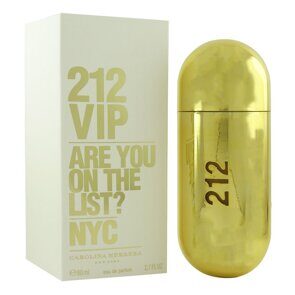CAROLINA HERRERA 212 VIP WOMEN, 80 ml A-Plus